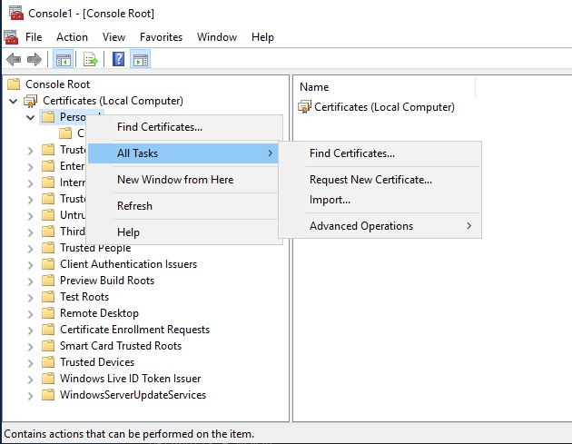 request-new-certificate